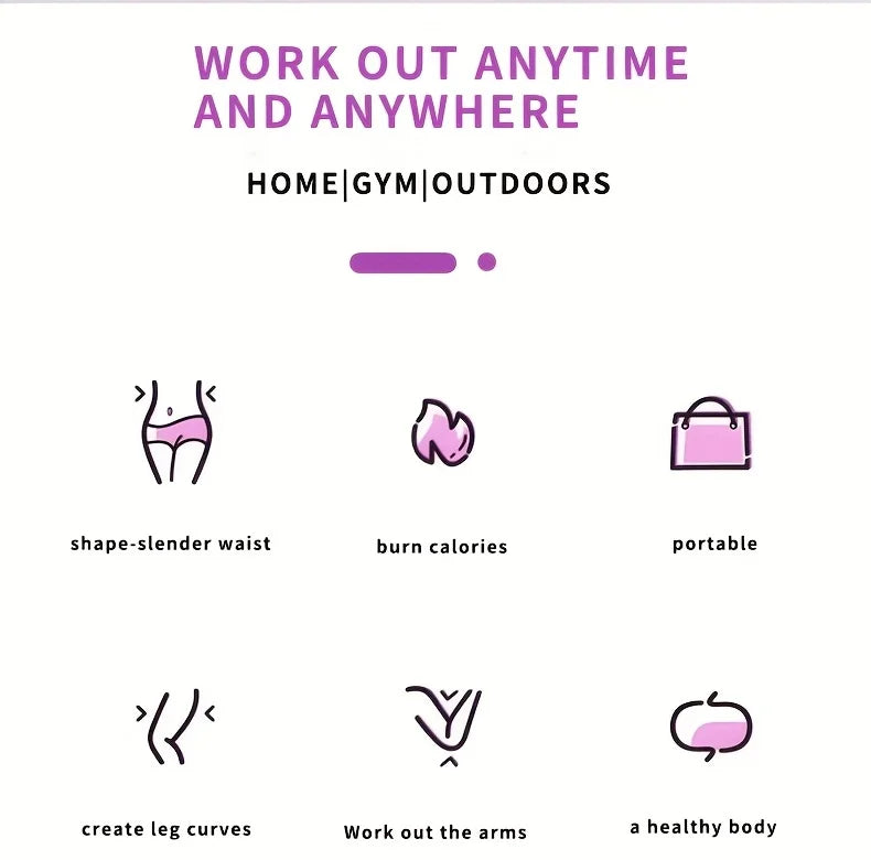 Adjustable Weighted Workout Hula Hoop