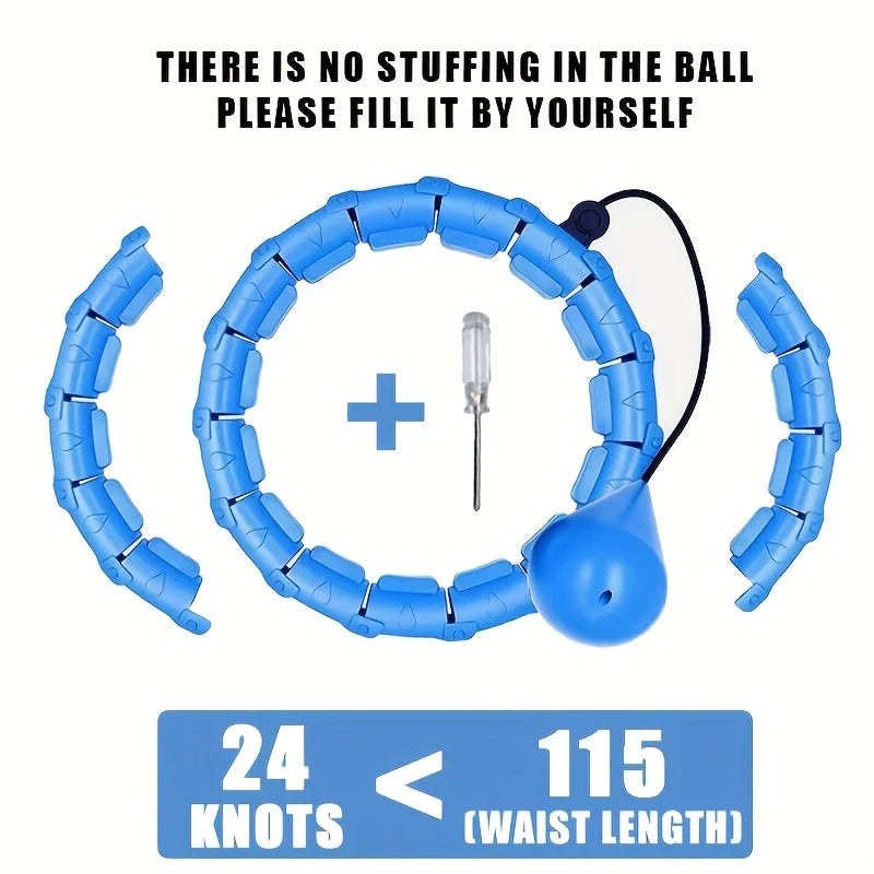 Exercise Weighted Adjustable Hula Hoop