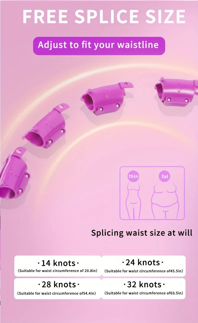 Exercise Weighted Adjustable Hula Hoop
