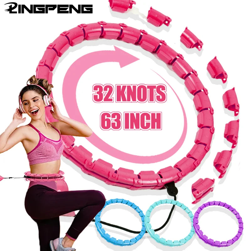Exercise Weighted Adjustable Hula Hoop