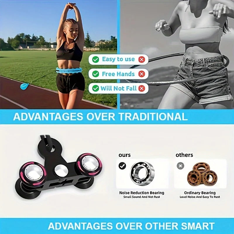 Adjustable Weighted Workout Hula Hoop