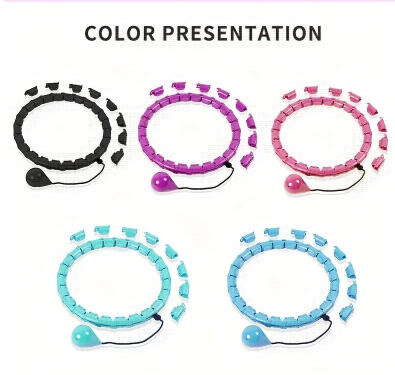 Adjustable Weighted Workout Hula Hoop