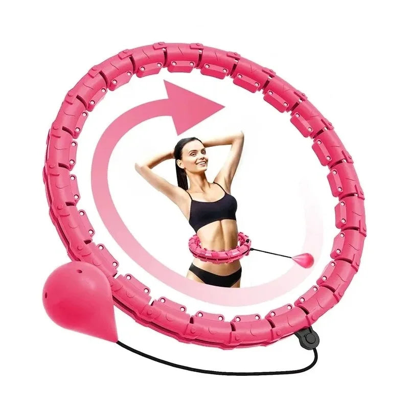 Weighted Adjustable Exercise Hula Hoop